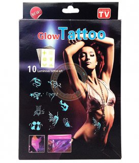 GLOW TATTOO - svtc nalepovac tetovn, 10ks
