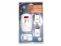 Alarm s PIR �idlem , 2x d�lkov� ovl�d�n�, sir�na 105db